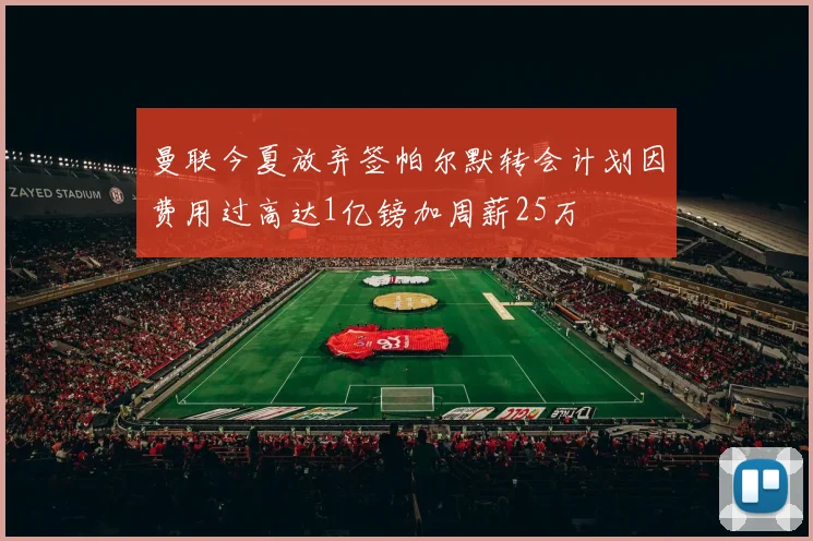 曼联今夏放弃签帕尔默转会计划因费用过高达1亿镑加周薪25万