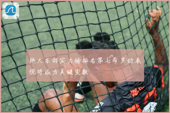 热火东部实力榜排名第七希罗的表现将成为关键变数